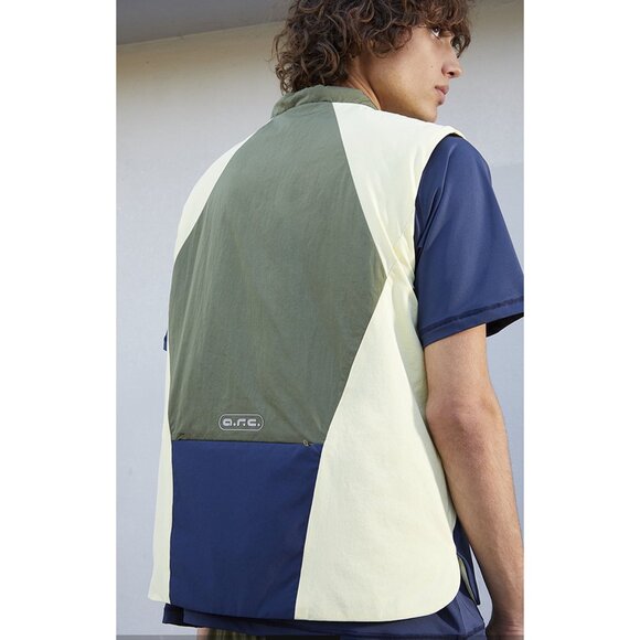 NWT PacSun A.R.C. Nylon Colorblock Vest UNISEX L Quiet Outdoors / 90s Aesthetic - Picture 6 of 15